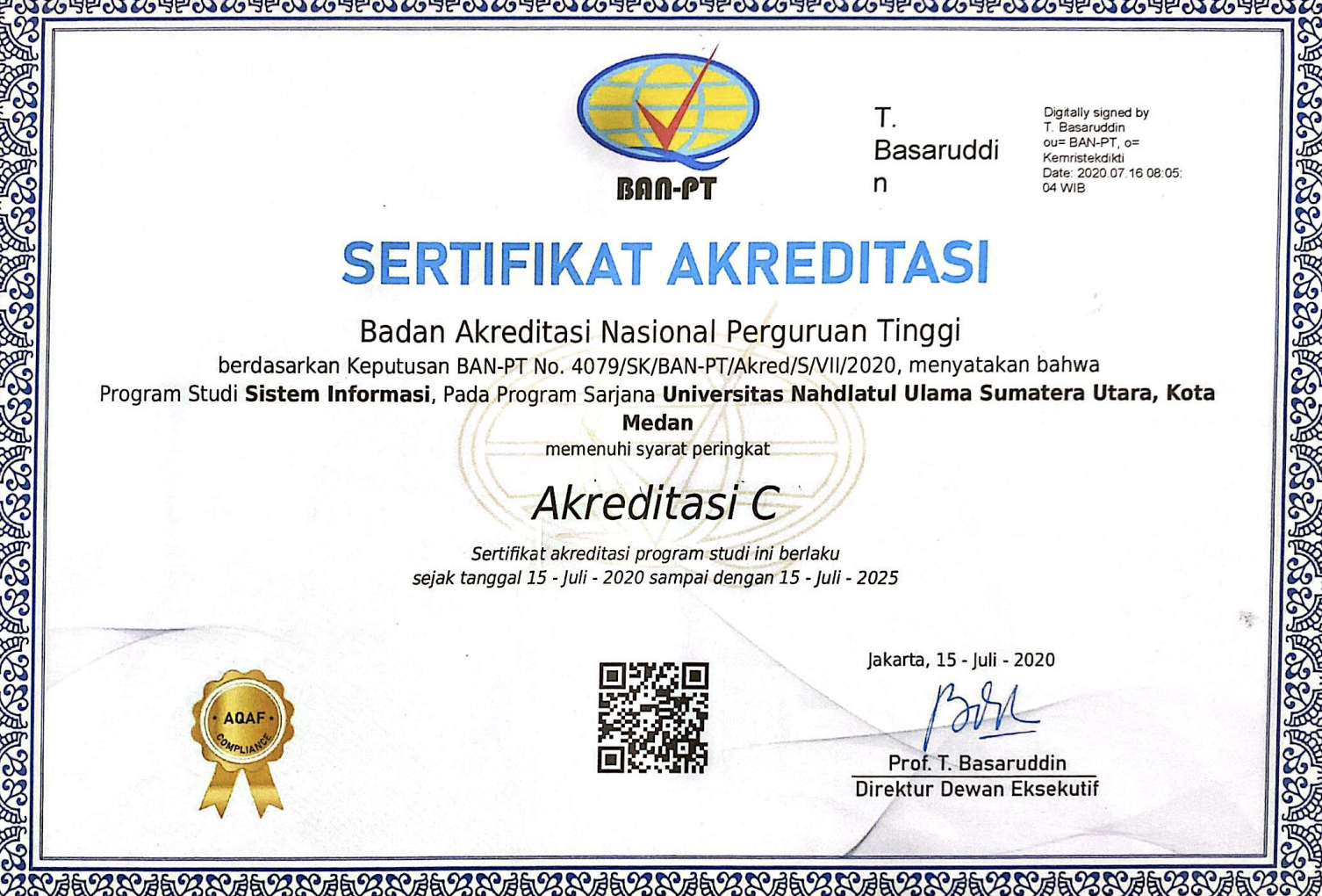 Dekan Fakultas Ilmu Komputer